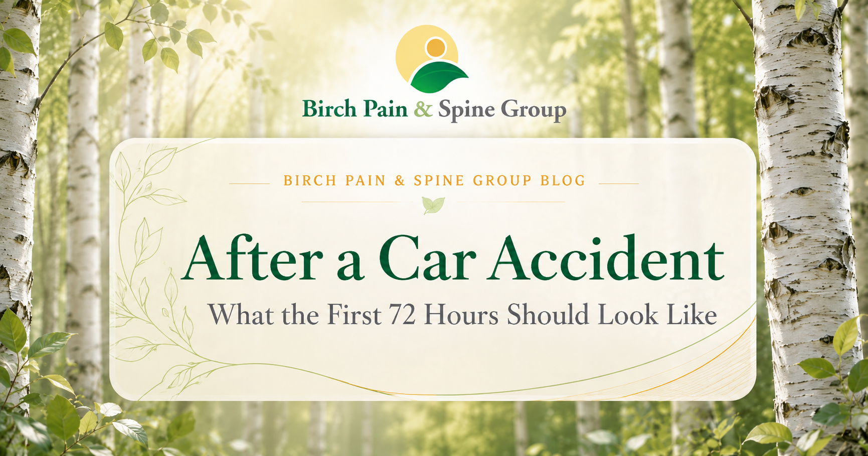 Care after a car accident injury in Tracy, CA